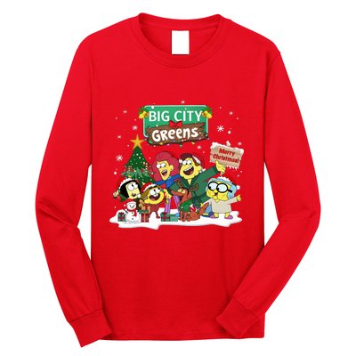 Big City Greens Merry Christmas Holiday Season Long Sleeve Shirt