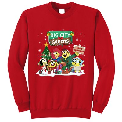 Big City Greens Merry Christmas Holiday Season Sweatshirt