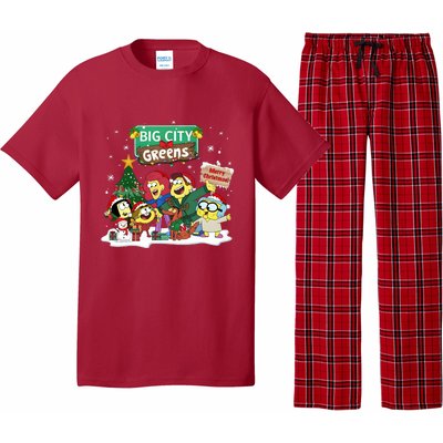 Big City Greens Merry Christmas Holiday Season Pajama Set