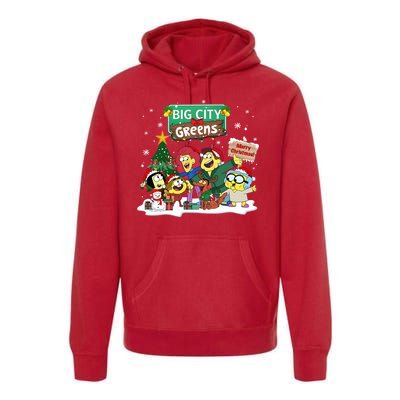 Big City Greens Merry Christmas Holiday Season Premium Hoodie