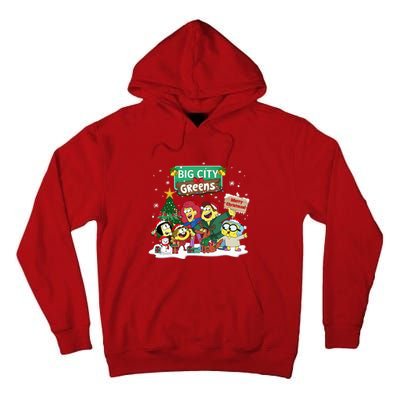 Big City Greens Merry Christmas Holiday Season Tall Hoodie