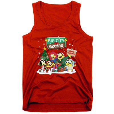 Big City Greens Merry Christmas Holiday Season Tank Top