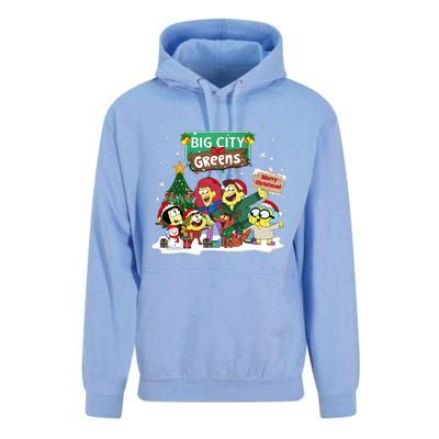 Big City Greens Merry Christmas Holiday Season Unisex Surf Hoodie