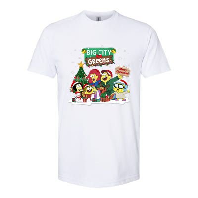 Big City Greens Merry Christmas Holiday Season Softstyle CVC T-Shirt