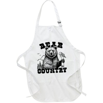 Bear Country Grizzly Bear Yellowstone National Park Yosemite Apron