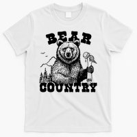 Bear Country Grizzly Bear Yellowstone National Park Yosemite T-Shirt