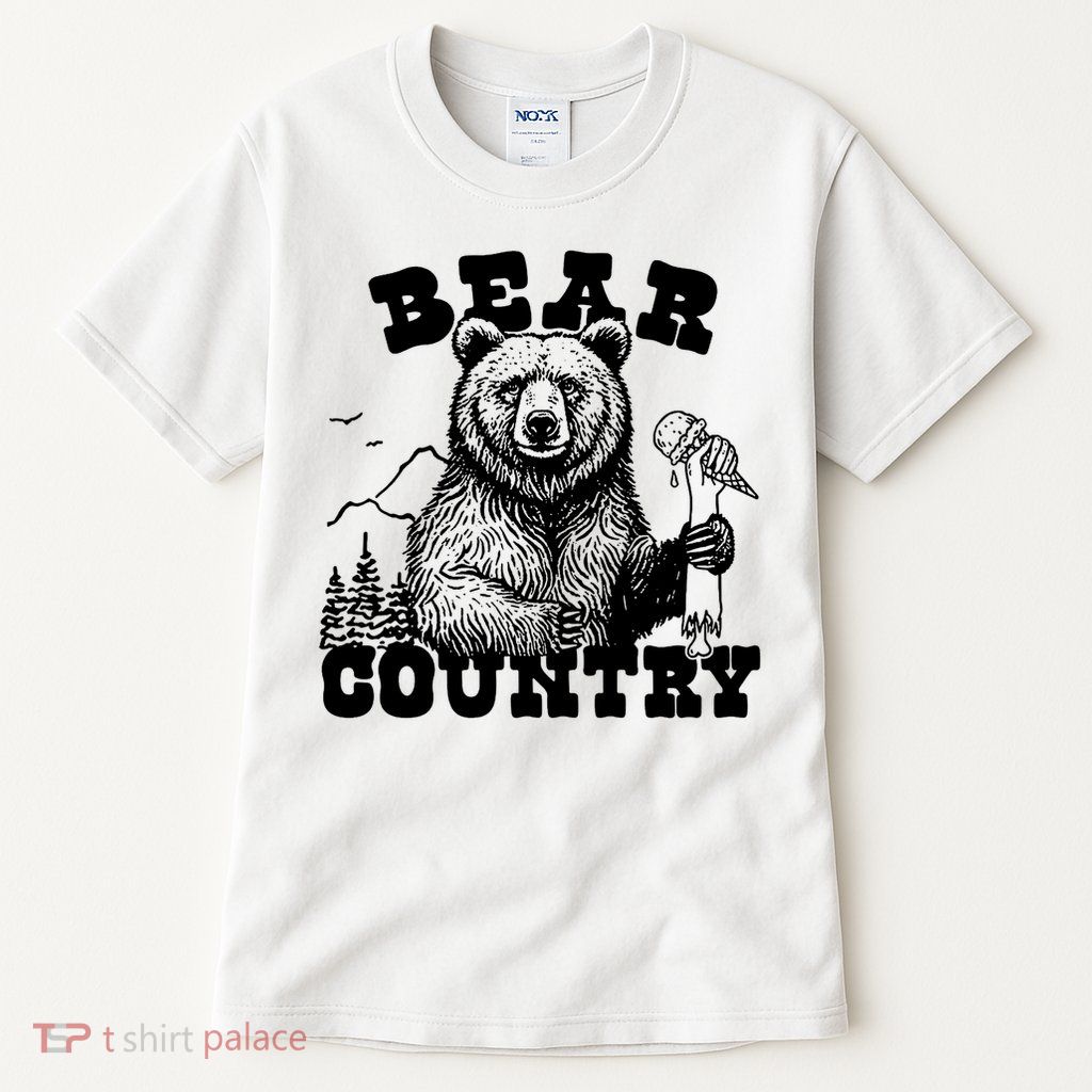 Bear Country Grizzly Bear Yellowstone National Park Yosemite Tall T-Shirt