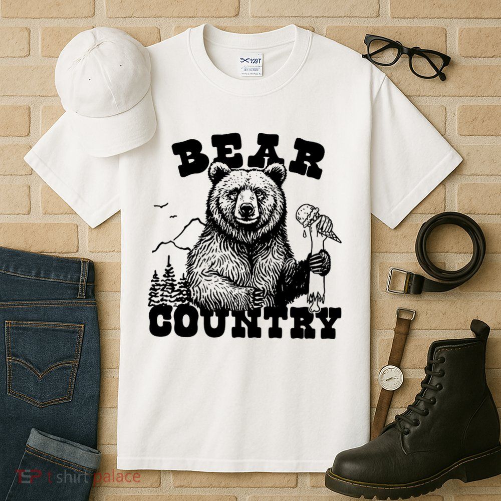 Bear Country Grizzly Bear Yellowstone National Park Yosemite Tall T-Shirt