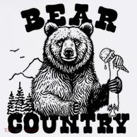 Bear Country Grizzly Bear Yellowstone National Park Yosemite Tank Top