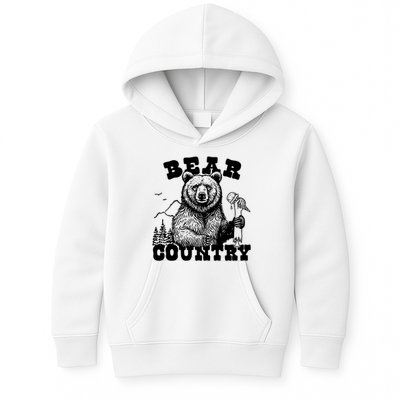 Bear Country Grizzly Bear Yellowstone National Park Yosemite Kids Hoodie