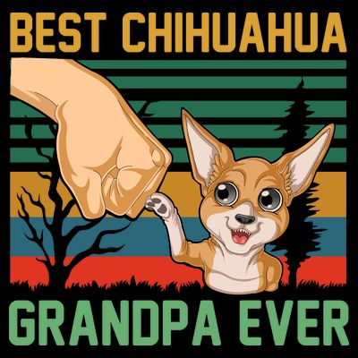 Best Chihuahua Grandpa Ever T-Shirt