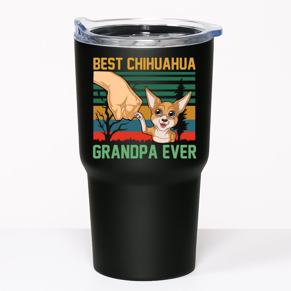 Best Chihuahua Grandpa Ever Tumbler
