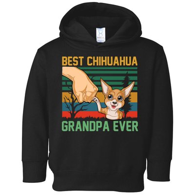 Best Chihuahua Grandpa Ever Toddler Hoodie