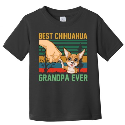 Best Chihuahua Grandpa Ever Toddler T-Shirt