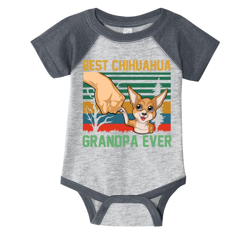 Best Chihuahua Grandpa Ever Infant Baby Jersey Bodysuit