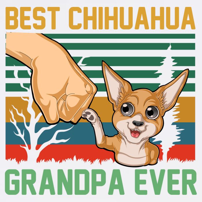 Best Chihuahua Grandpa Ever Garment-Dyed Sweatshirt