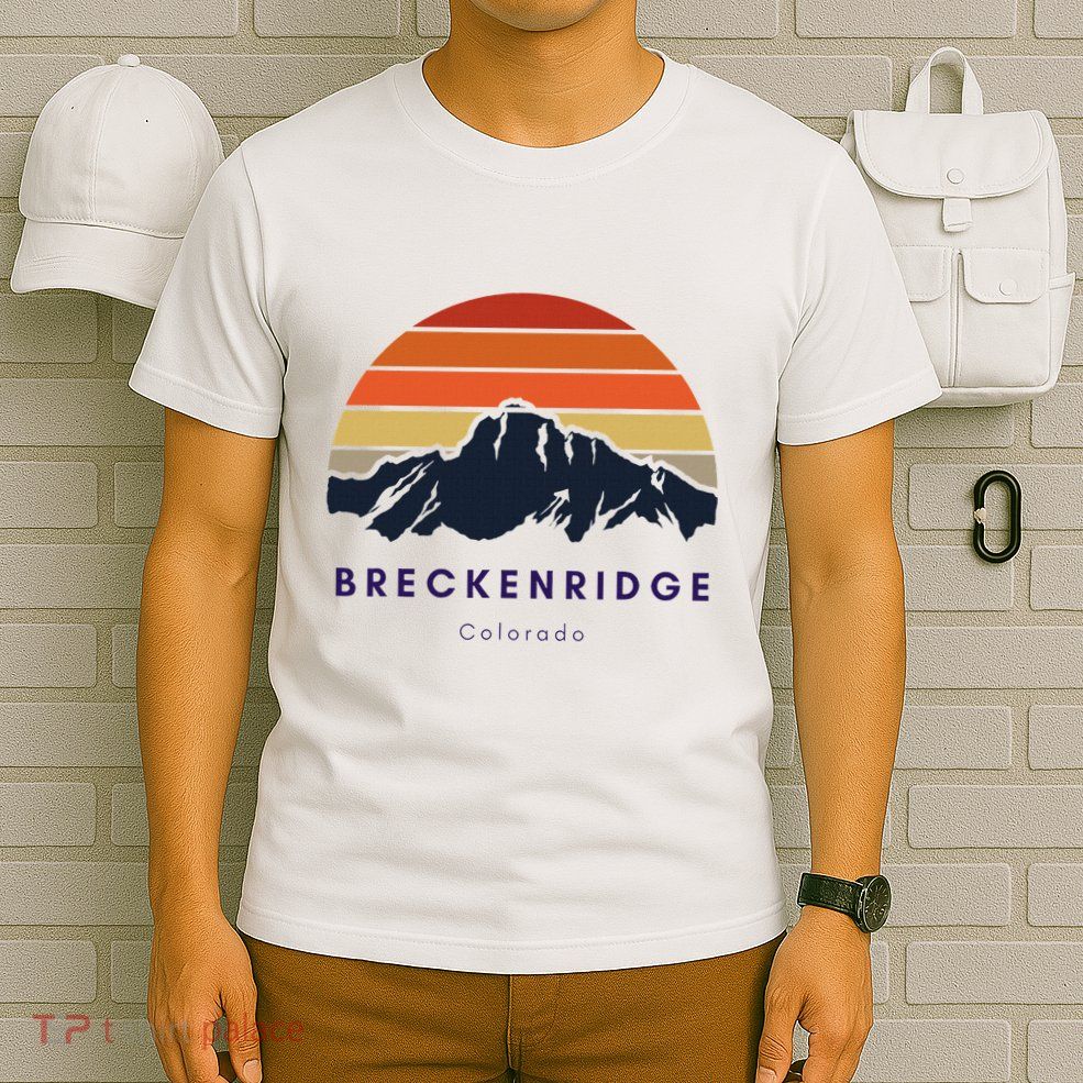 Breckenridge Colorado Gifts Hiking Skiing Breckenridge Gifts T-Shirt