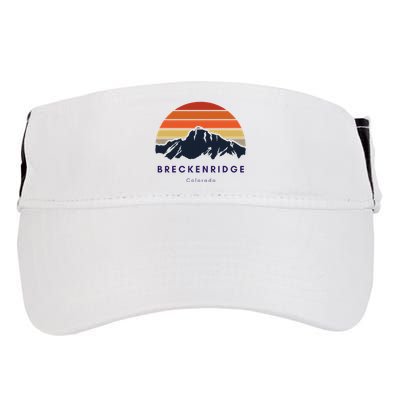 Breckenridge Colorado Gifts Hiking Skiing Breckenridge Gifts Adult Drive Performance Visor