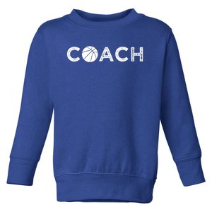 Basketball Coach Gift Funny Basketball Coaching Funny Gift Toddler Sweatshirt