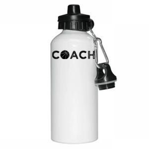 Basketball Coach Gift Funny Basketball Coaching Funny Gift Aluminum Water Bottle