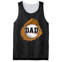 Baseball Catch Glove Baseball Dad Baseball Daddy Fathers Day Mesh Reversible Basketball Jersey Tank