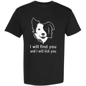 Border Collie gifts for dog lovers owners Garment-Dyed Heavyweight T-Shirt