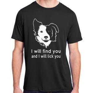 Border Collie gifts for dog lovers owners Adult ChromaSoft Performance T-Shirt