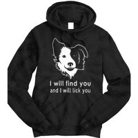 Border Collie gifts for dog lovers owners Tie Dye Hoodie