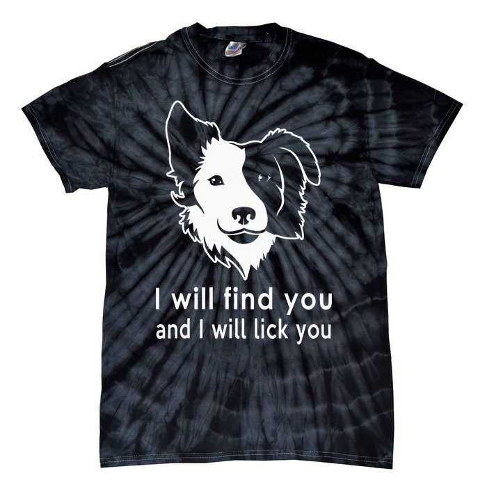 Border Collie gifts for dog lovers owners Tie-Dye T-Shirt