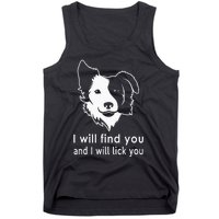 Border Collie gifts for dog lovers owners Tank Top