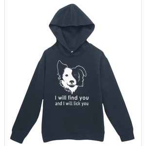 Border Collie gifts for dog lovers owners Urban Pullover Hoodie