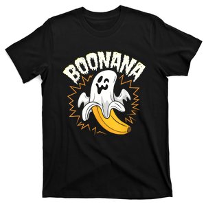 Boonana Cute Ghost Banana Halloween Costume T-Shirt