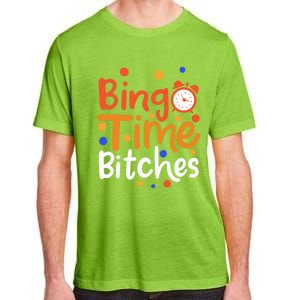 Bingo Cards Game Bingo Time Bitches Gift Adult ChromaSoft Performance T-Shirt