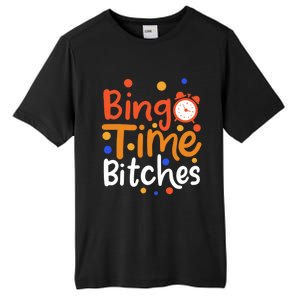 Bingo Cards Game Bingo Time Bitches Gift Tall Fusion ChromaSoft Performance T-Shirt