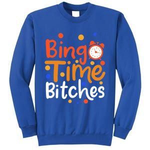 Bingo Cards Game Bingo Time Bitches Gift Tall Sweatshirt