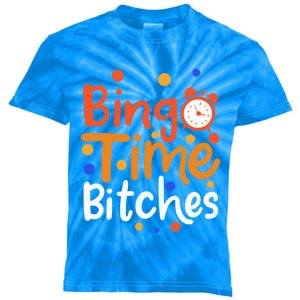 Bingo Cards Game Bingo Time Bitches Gift Kids Tie-Dye T-Shirt