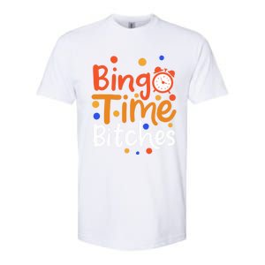 Bingo Cards Game Bingo Time Bitches Gift Softstyle CVC T-Shirt