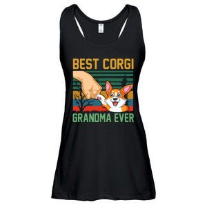 Best Corgi Grandma Ever Ladies Essential Flowy Tank