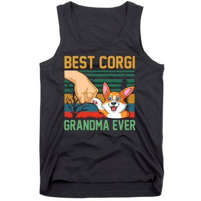 Best Corgi Grandma Ever Tank Top