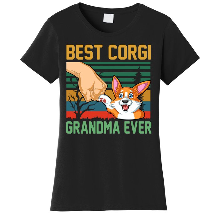 Best Corgi Grandma Ever Women's T-Shirt