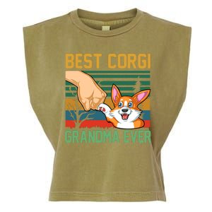 Best Corgi Grandma Ever Garment-Dyed Women's Muscle Tee