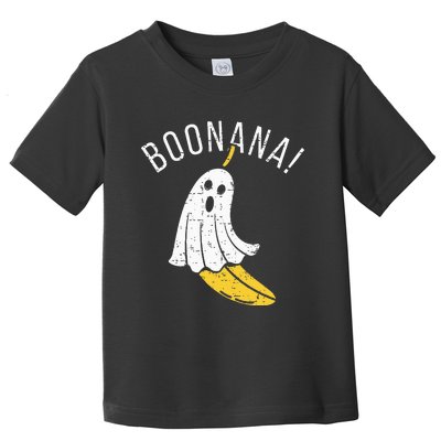 Boonana Cute Ghost Banana Halloween Costume Toddler T-Shirt