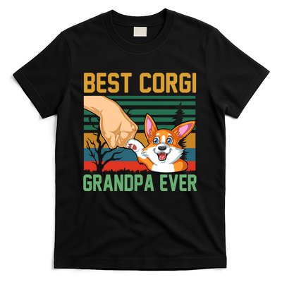 Best Corgi Grandpa Ever T-Shirt
