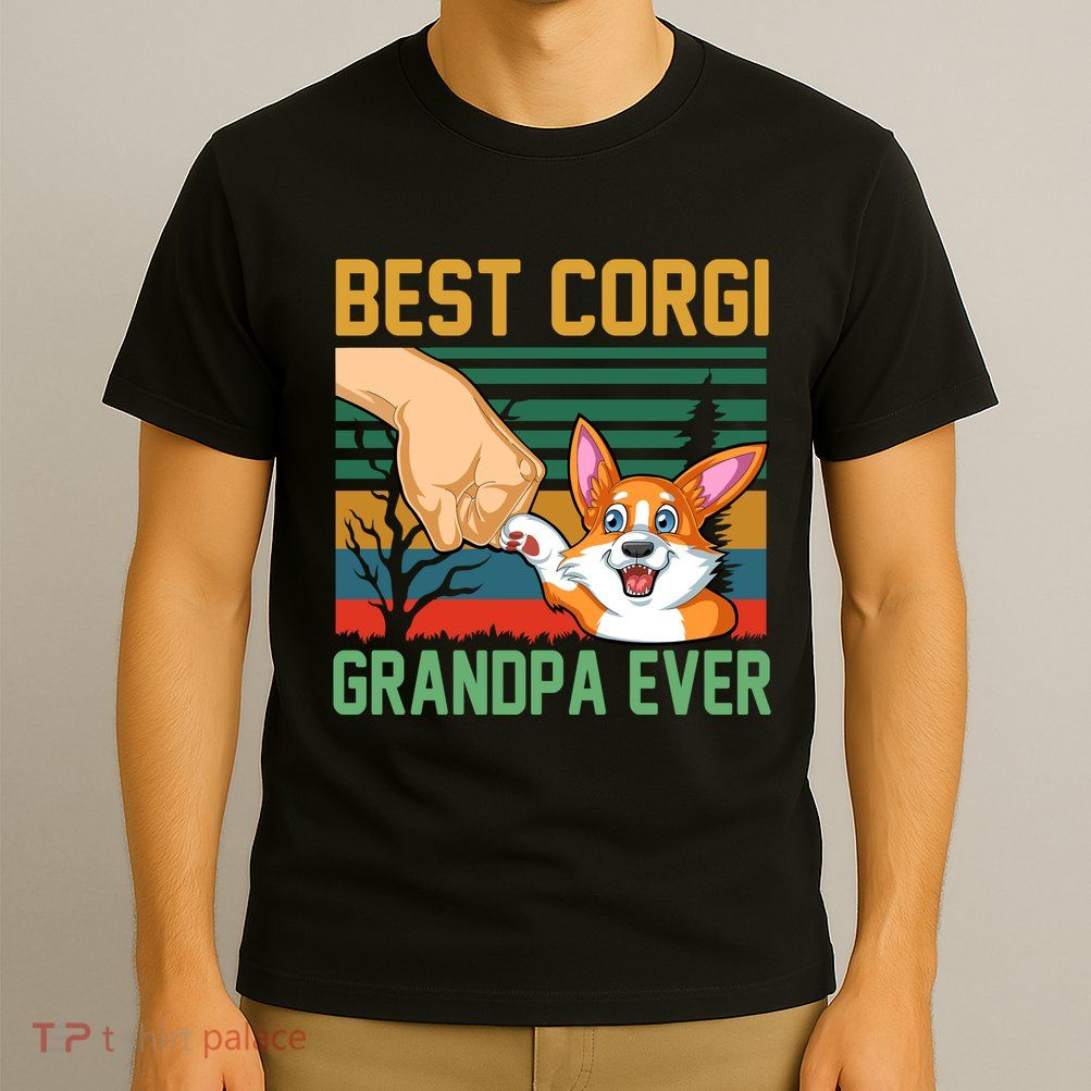 Best Corgi Grandpa Ever T-Shirt