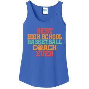 Basketball Coach Great Gift High School Team Sport Coaching Gift Ladies Essential Tank