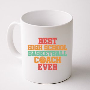 Basketball Coach Great Gift High School Team Sport Coaching Gift Coffee Mug