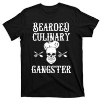 Bearded Culinary Gangster Vintage Cooking Guru Gift T-Shirt