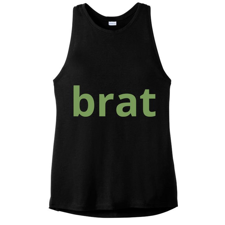 Brat Charli Girl Summer Ladies PosiCharge Tri-Blend Wicking Tank