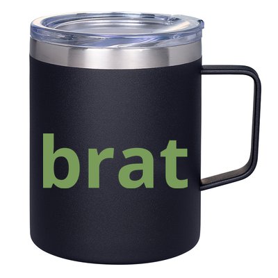 Brat Charli Girl Summer 12oz Stainless Steel Coffee Mug