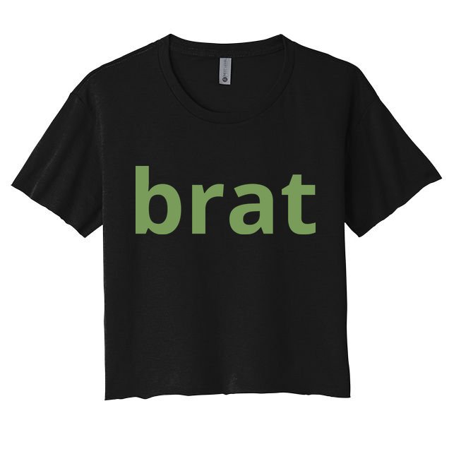 Brat Charli Girl Summer Crop Top